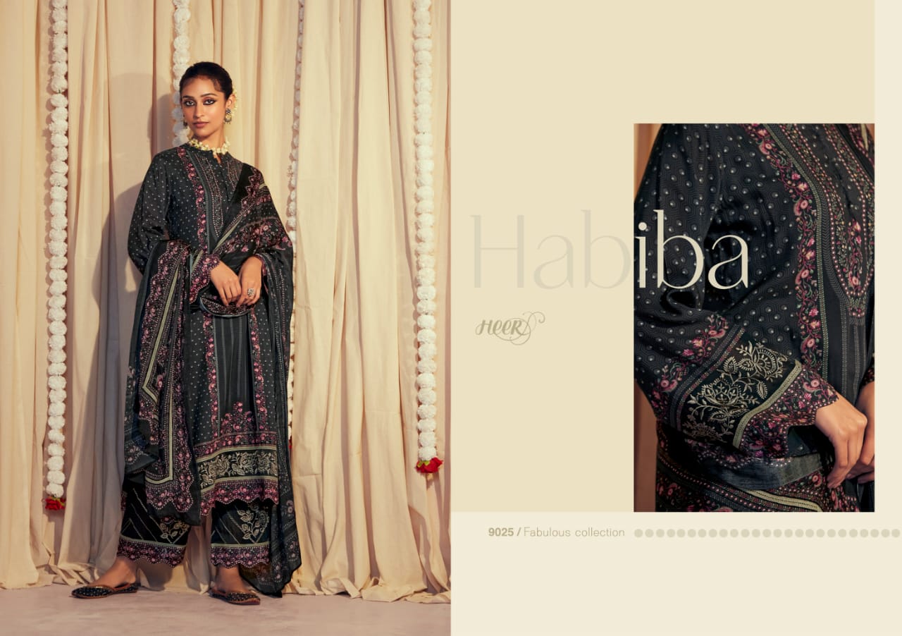 Heer Habiba Kimora Digital Printed Suits Catalog
